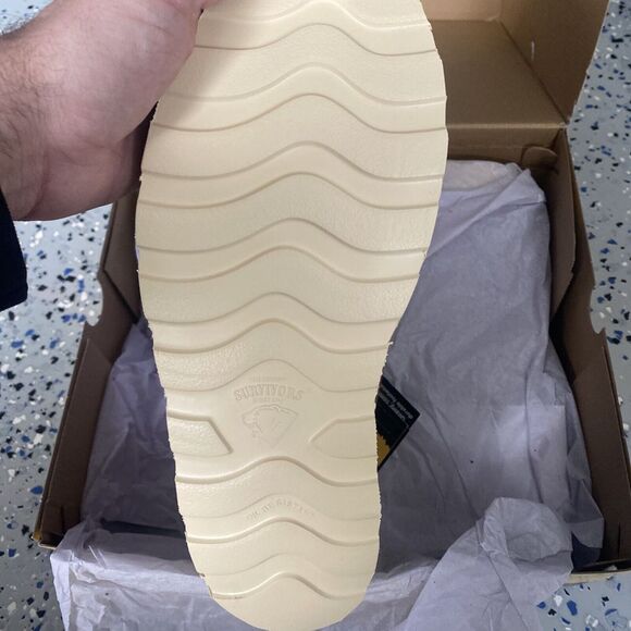 New Mens Herman Survivors Steel Toe Work Boots Sz 8 Oakridge NIB - Picture 4 of 7